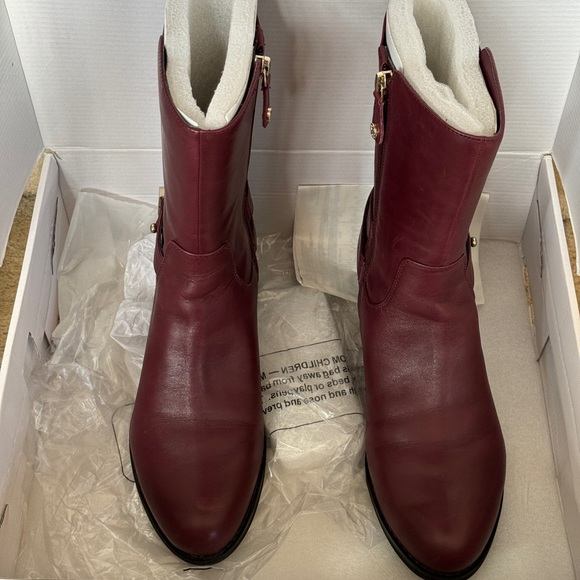 Isaac  Mizrahi Trolley mid shaft leather boots - Picture 4 of 10